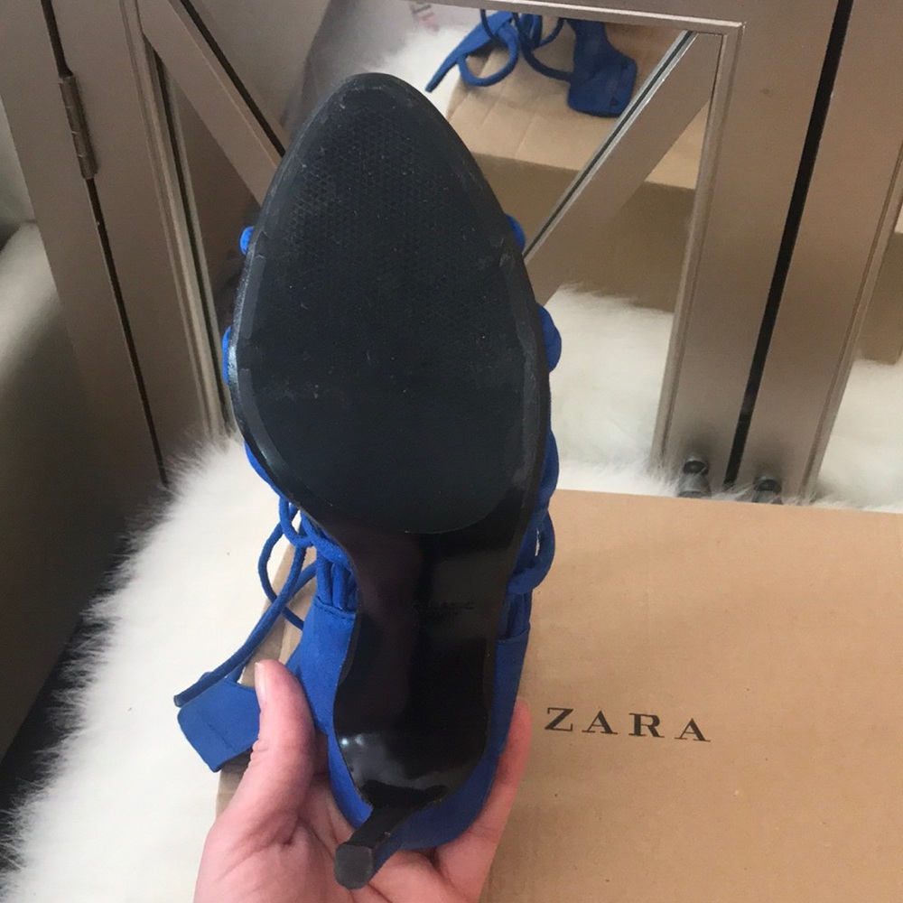 Zara heels worn 2x - Picture 2 of 3